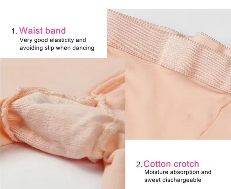 Footless Ballet Dance Tights - Image 6