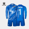 Men Football Jerseys Goalkeeper Jersey Kid Long Sleeve Football Uniform Soccer Shorts Traning Sponge Protector 3801286 - Image 2