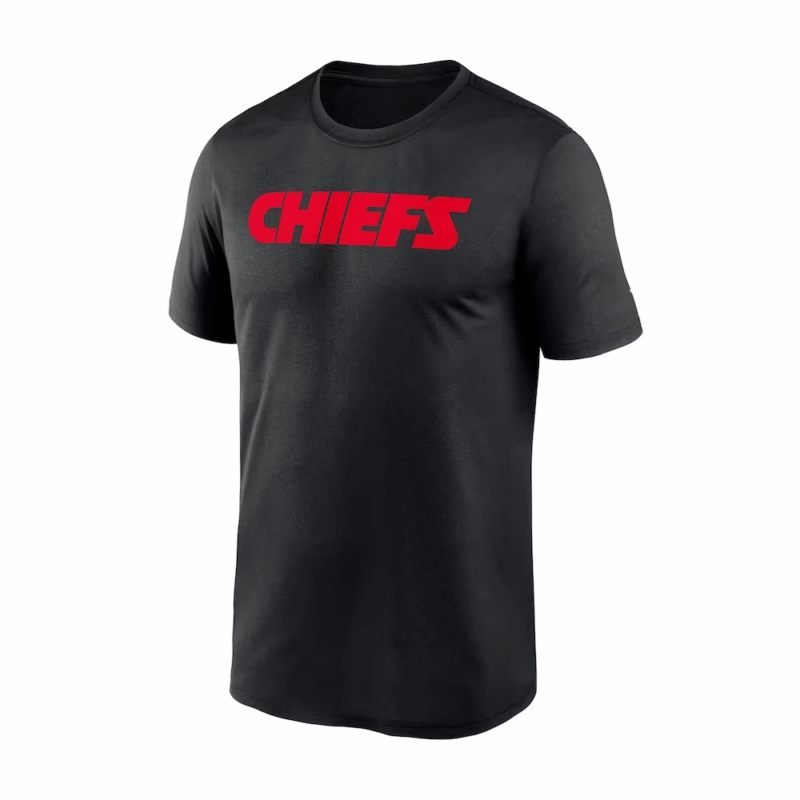 24-25 Summer Adult Kansas City American Football Popular T-Shirt Football Cotton T-Shirt Football Game Essentials Breathable - Image 3