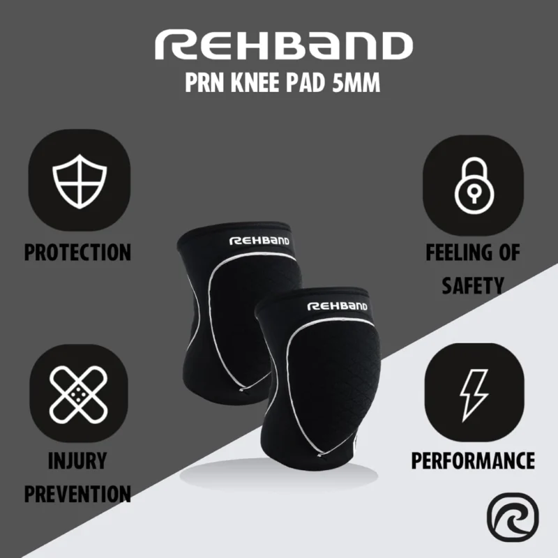 Rehband Genouillères Sport – Noir, Handball & Volley - Image 2