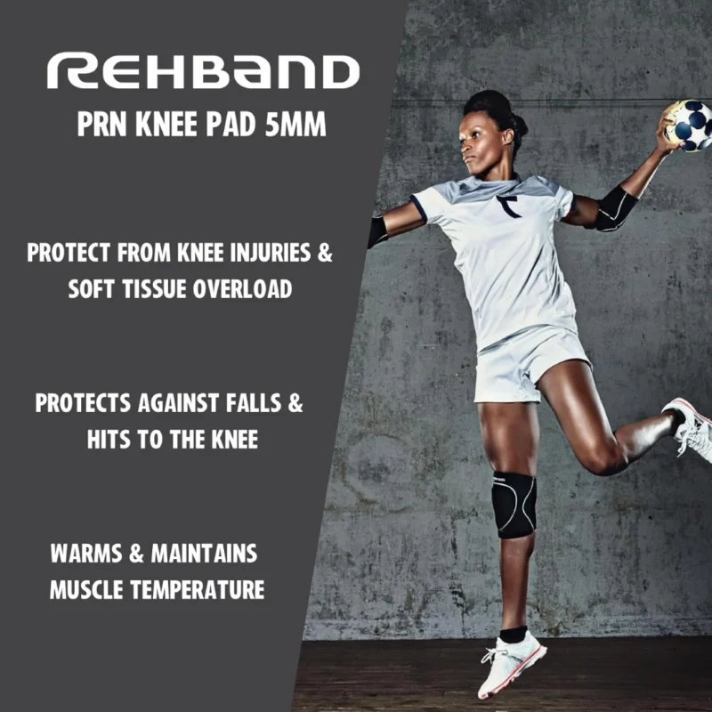 Rehband Genouillères Sport – Noir, Handball & Volley - Image 3