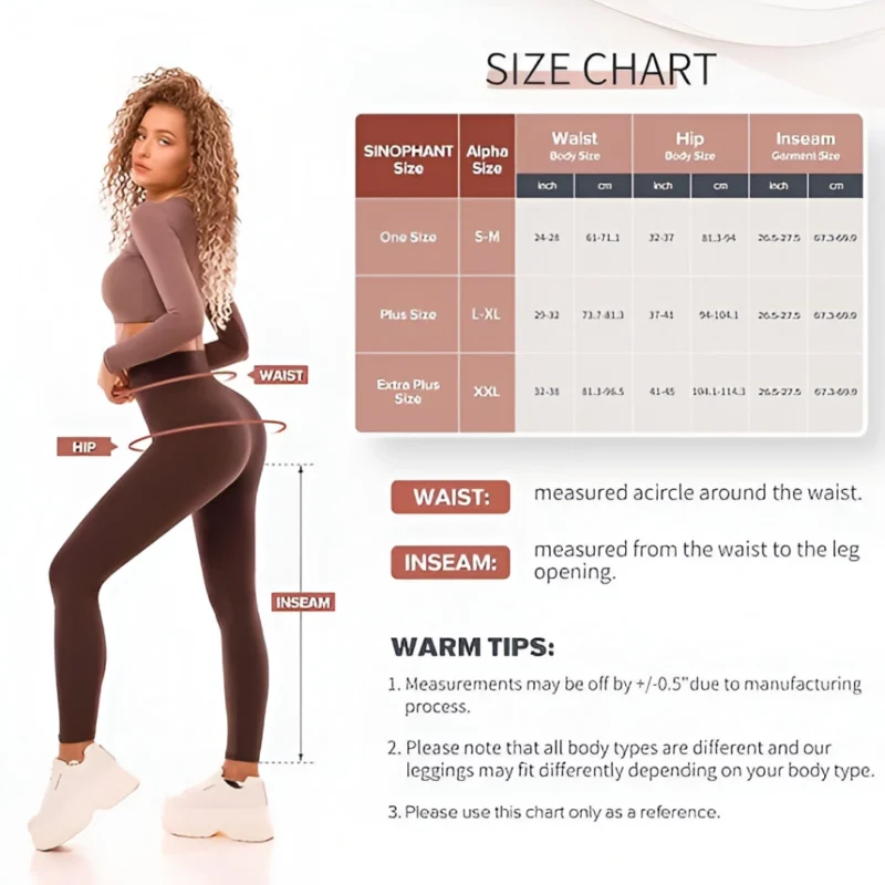 SINOPHANT 2 Leggings Femme Taille Haute – Opaques, Sport & Yoga - Image 4