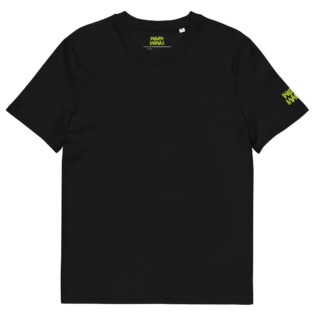 Wear Manaj Essential Unisex Organic Cotton T-Shirt Black