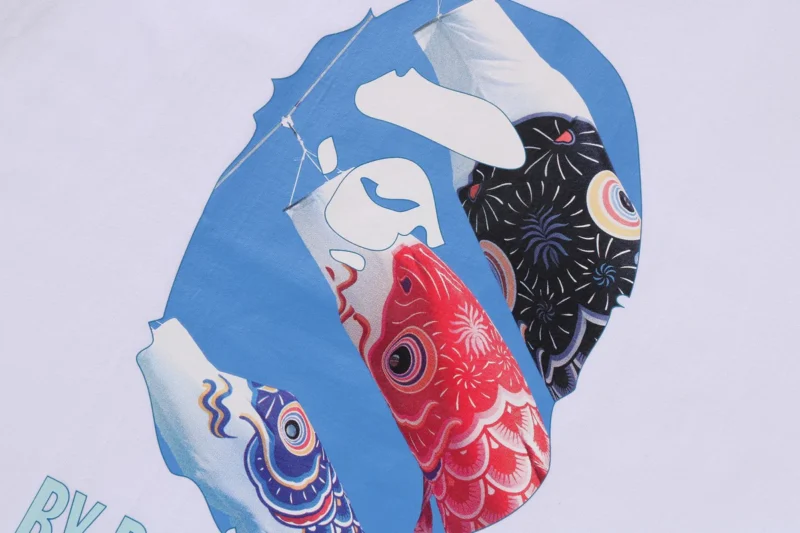 Carp Photo By Bathing Ape Tee - Image 2