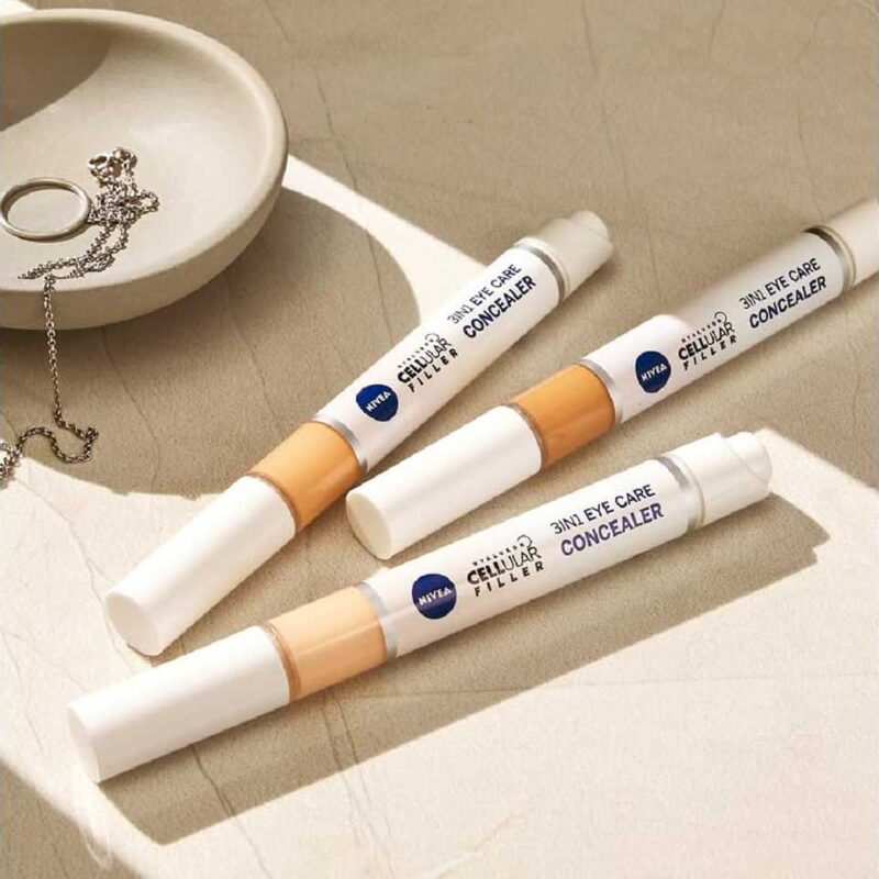 NIVEA Hyaluron Cellular Filler 3 in 1 Natural Dark Circles Correcting Cream, 3 ml - Image 3