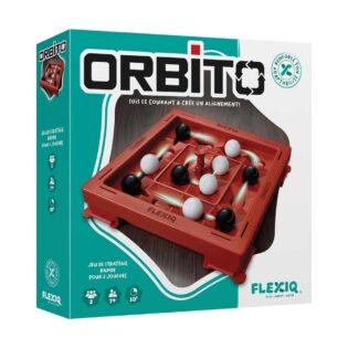 Asmodee FlexiQ Orbito - Board Games - Strategy Games - Mind Games - Family Game for 7+ Years - 2 Players