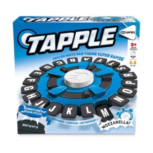Tapple, Electronic Word Game, Speed and Thought, 2 to 8 Players, for Children from 8 Years, TAP01