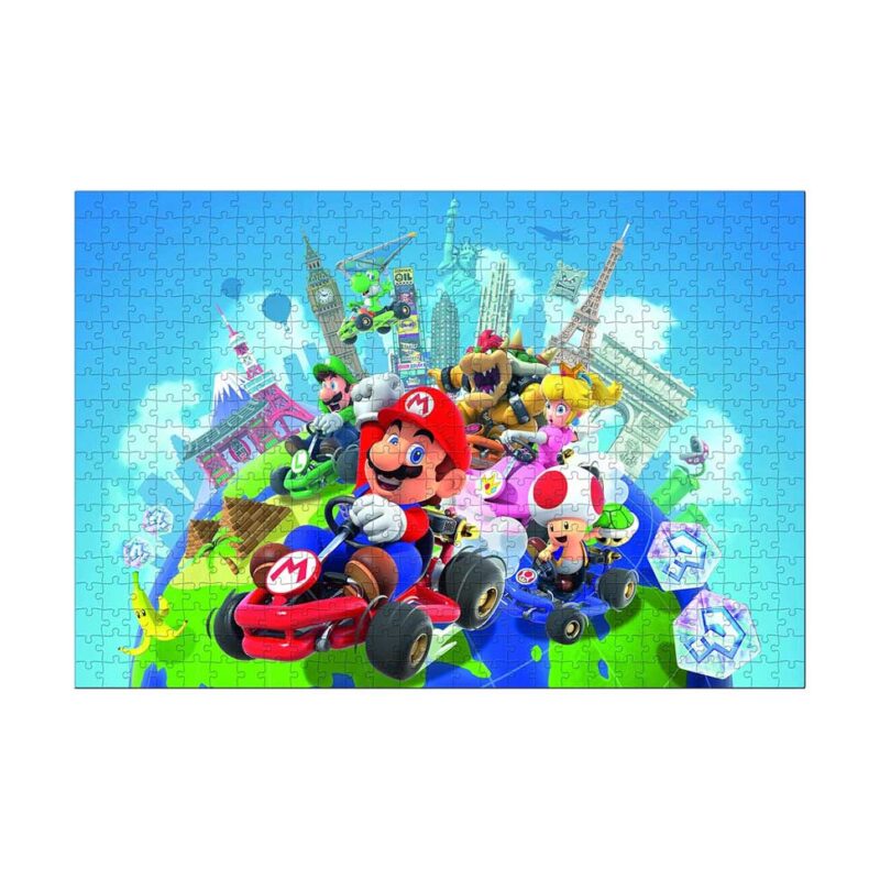 Winning Moves - Mario Kart Puzzle - Around the World - 500 Pieces - Ages 8+ - Image 3