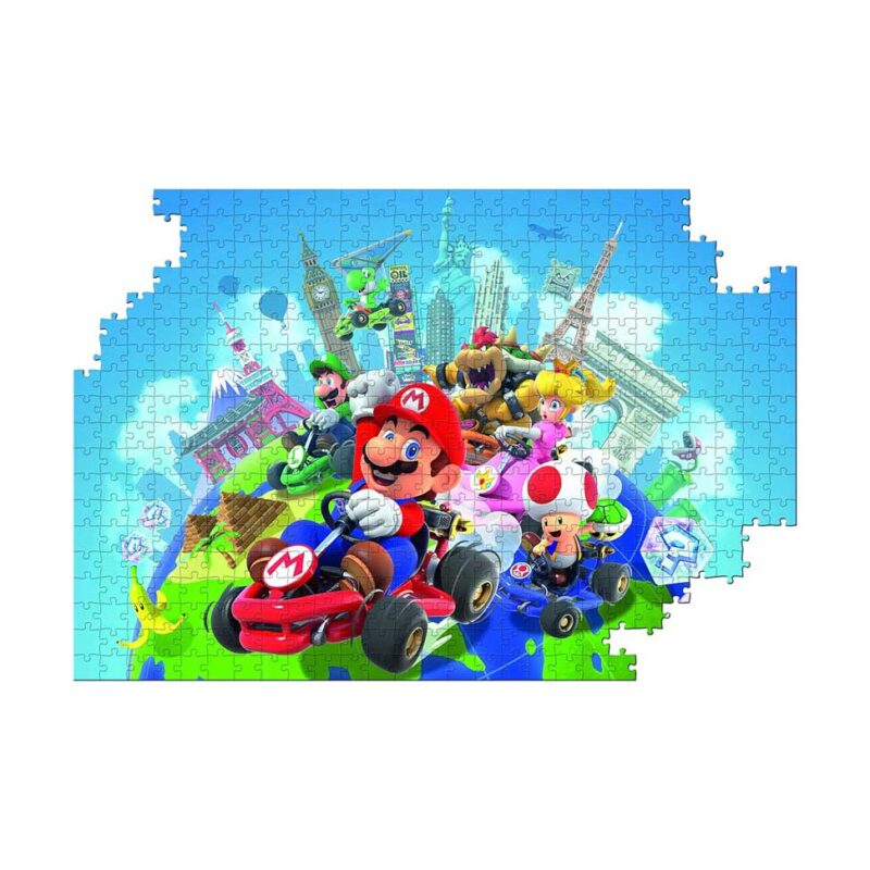 Winning Moves - Mario Kart Puzzle - Around the World - 500 Pieces - Ages 8+ - Image 2