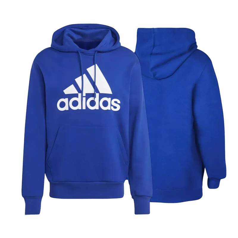 Adidas Big Logo French Terry Hoodie - Image 3