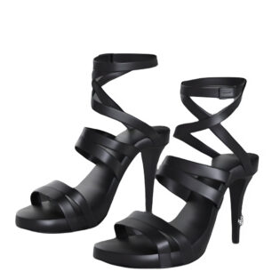 The 25X Black Heels - B2 For Woman