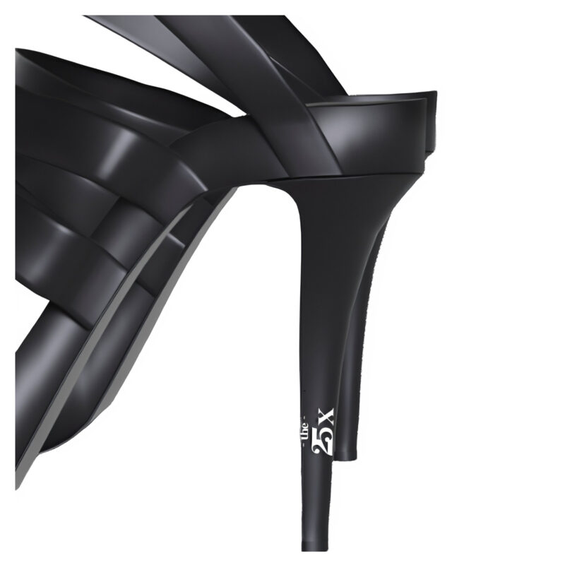 The 25X Black Heels - B2 For Woman - Image 4