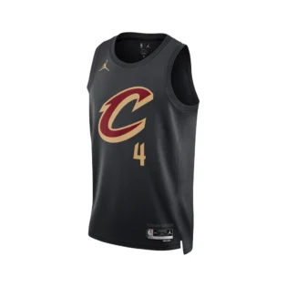 Cleveland Cavaliers Jordan Statement Edition Swingman Jersey - Black - Evan Mobley - Unisex