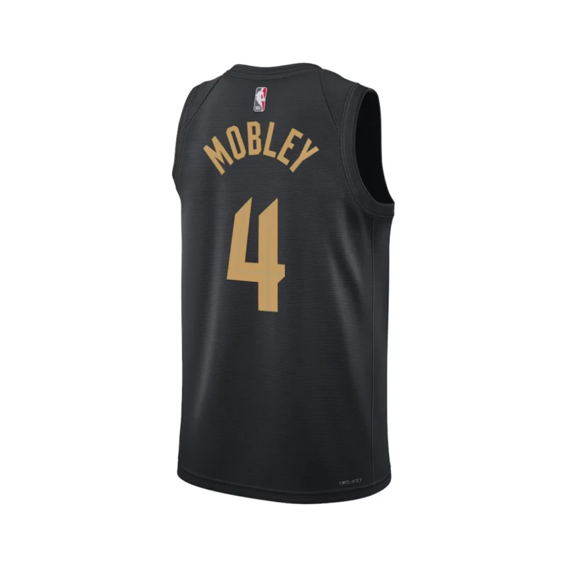 Cleveland Cavaliers Jordan Statement Edition Swingman Jersey - Black - Evan Mobley - Unisex - Image 2