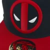 Deadpool Logo Homme Casquette Rouge/Noir - Image 4