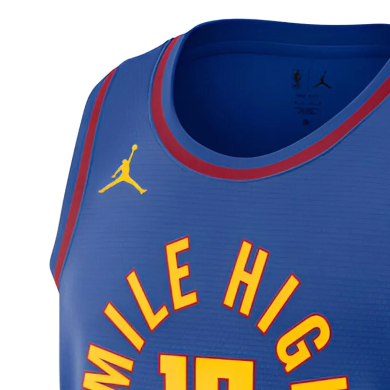 Denver Nuggets Jordan Statement Edition Swingman Jersey - Bleu - Nikola Jokić - Unisexe - Image 2