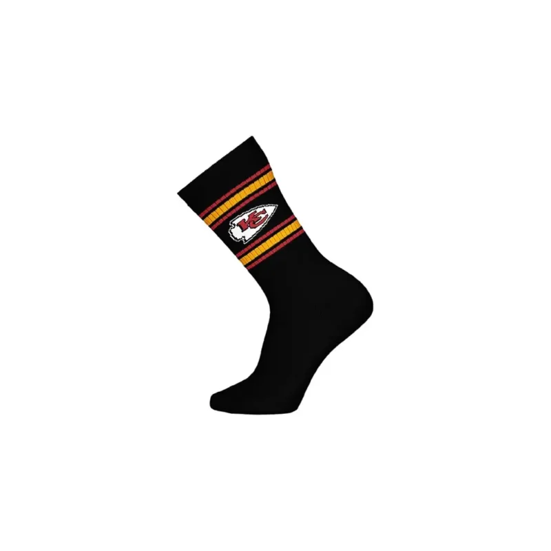 Homos Kansas City Chiefs NFL Lot de 3 paires de chaussettes de sport unisexes - Image 2