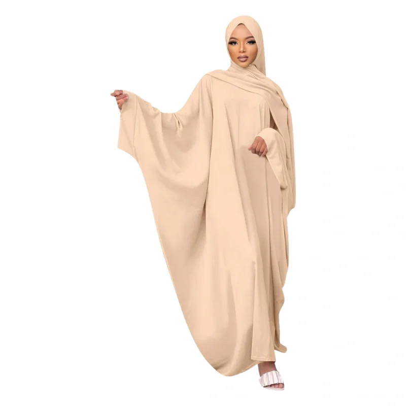 IKADEX Muslim Abaya & Hijab Set – Dubai Style - Image 2