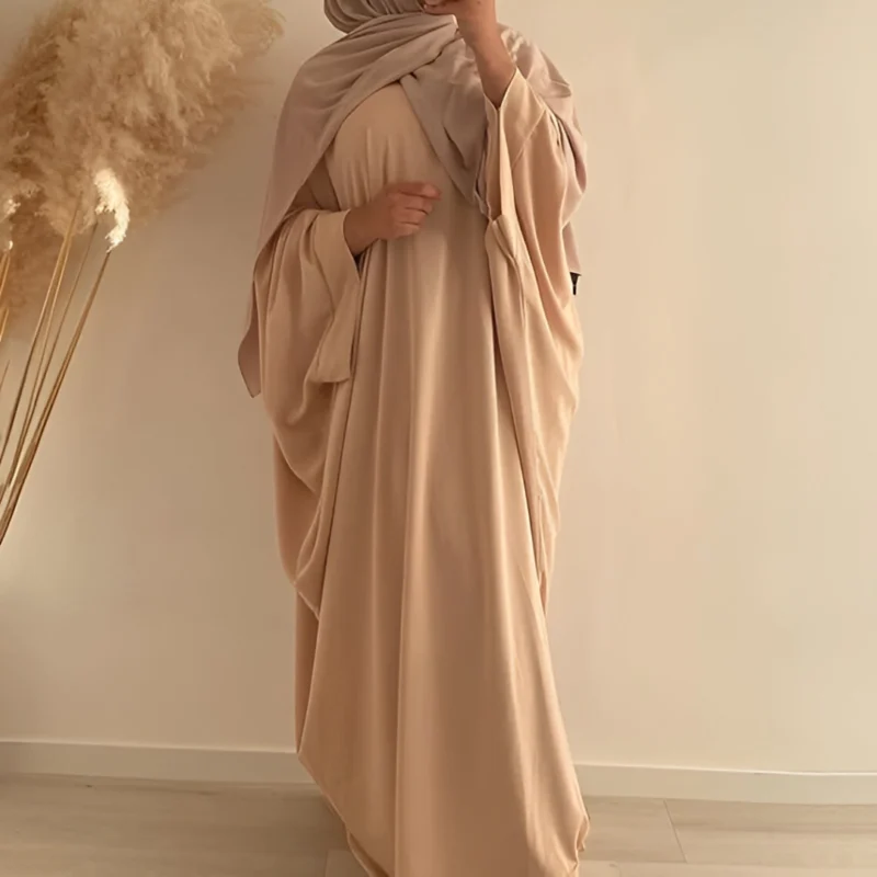 IKADEX Muslim Abaya & Hijab Set – Dubai Style - Image 4