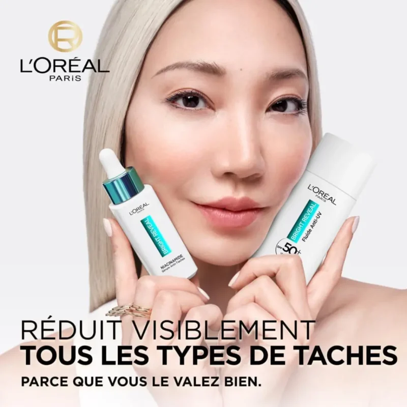 L’Oréal Paris - Routine Anti-Taches - Sérum & Fluide Anti-UV SPF50+ Pour Tous Types de Peau - Image 3