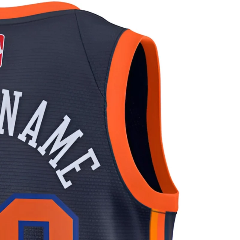 Maillot Swingman Jordan Statement des New York Knicks - Personnalisé - Unisexe - Image 3
