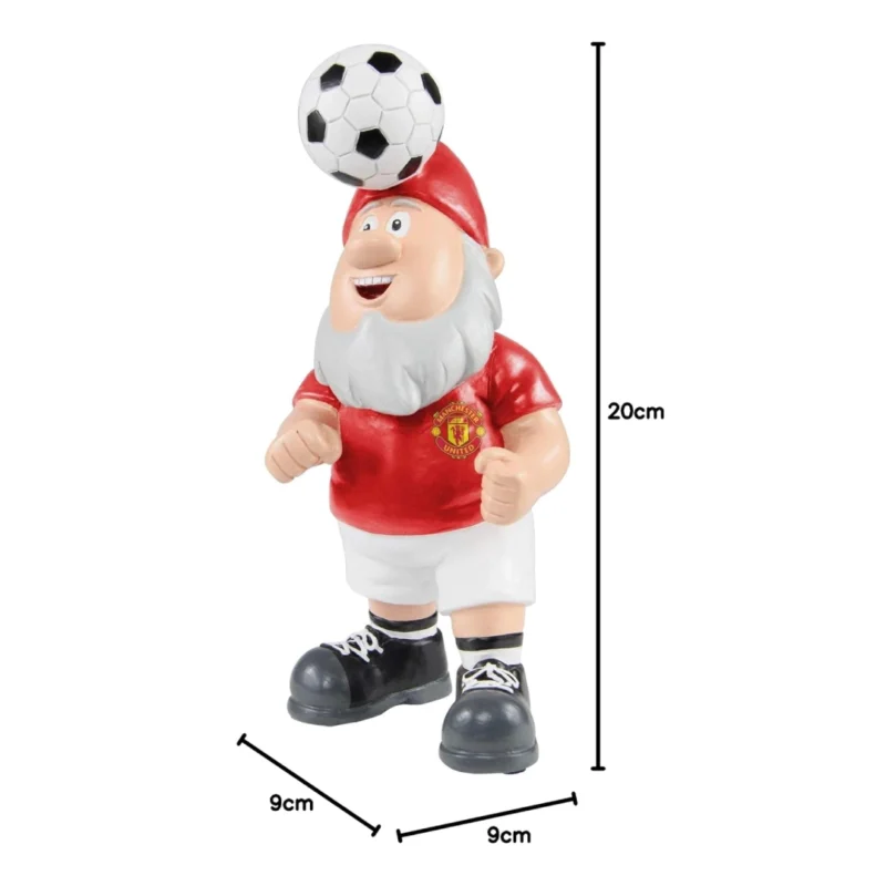 Manchester United FC Header Ball Gnom Nain De Jardin 20cm - Image 3
