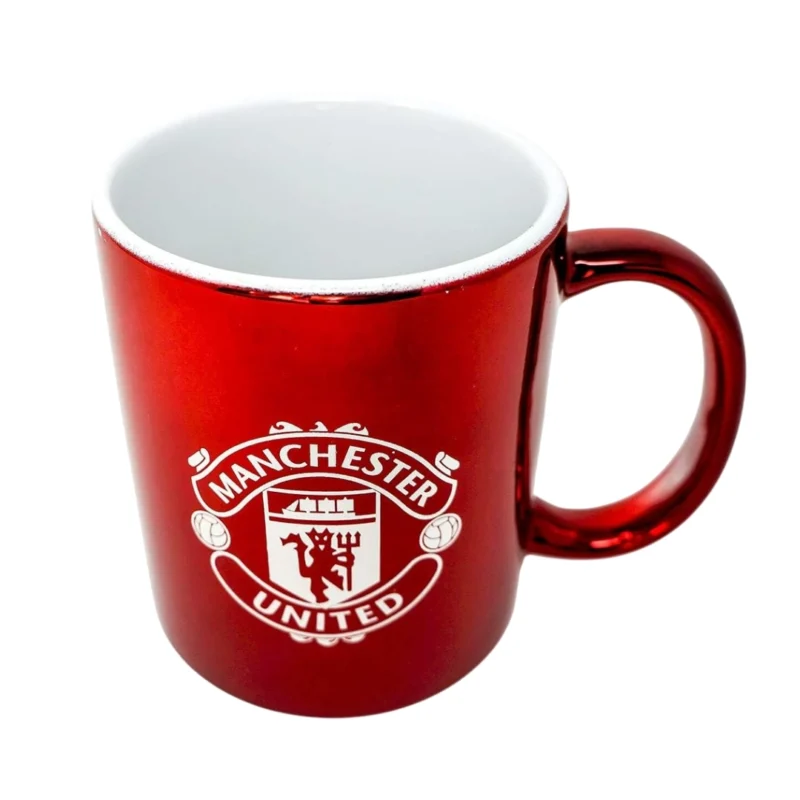 Manchester United Mug en céramique métallique Motif diables rouges - Image 2