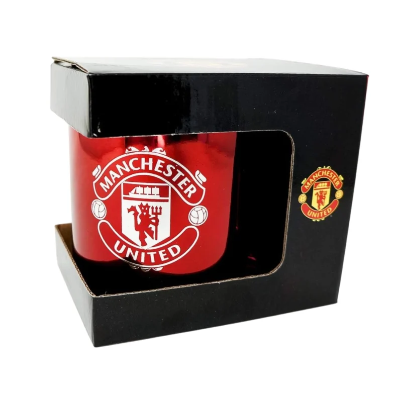 Manchester United Mug en céramique métallique Motif diables rouges - Image 3
