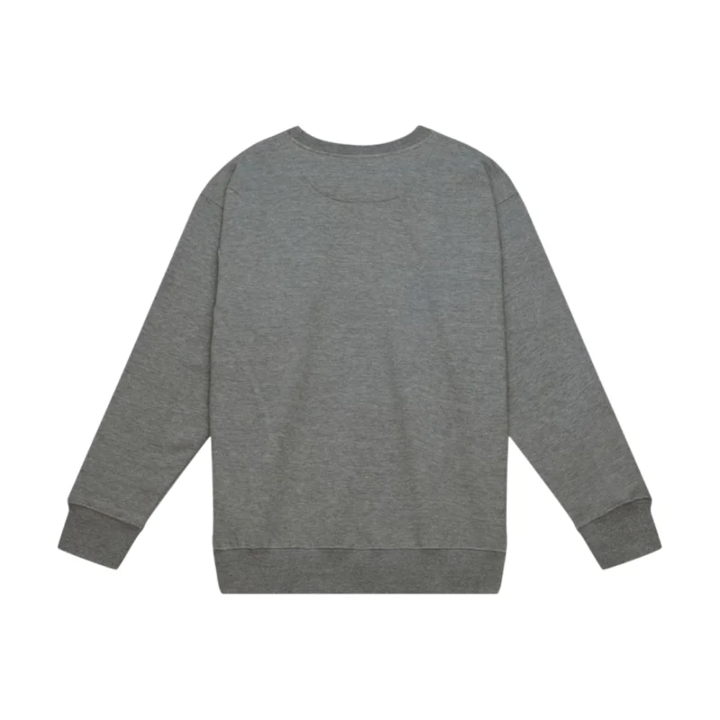 Men's Heather Gray Minnesota Timberwolves Basic 2.0 Pullover Sweatshirt - Image 3