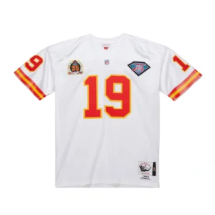 Men's Joe Montana White Kansas City Chiefs 1994 Authentic Jersey