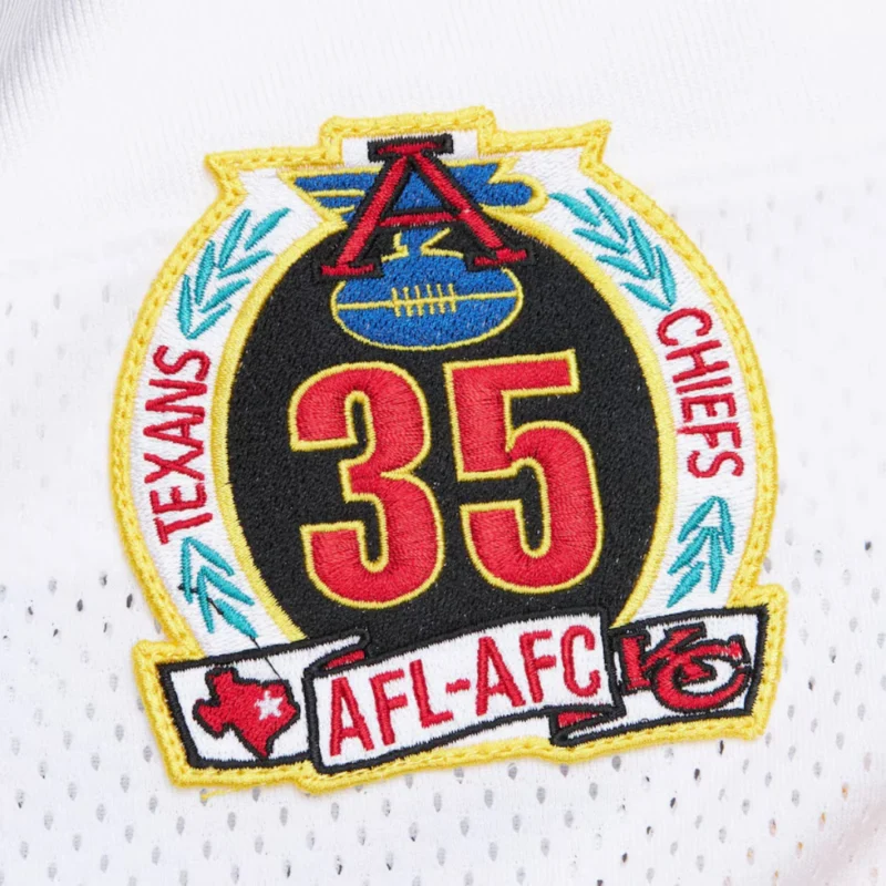 Men's Joe Montana White Kansas City Chiefs 1994 Authentic Jersey - Image 2