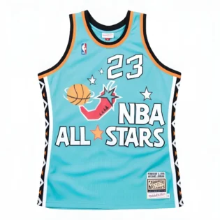 Men's Michael Jordan Teal Hardwood Classics 1996 NBA All-Star Game