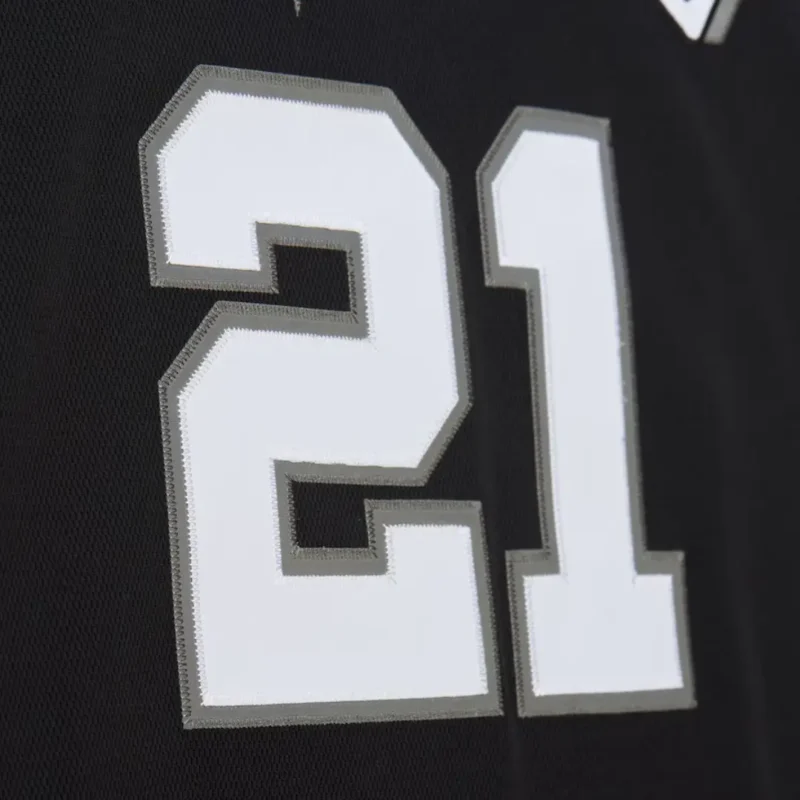 Men's Tim Duncan Black San Antonio Spurs 2000 NBA All-Star - Image 3