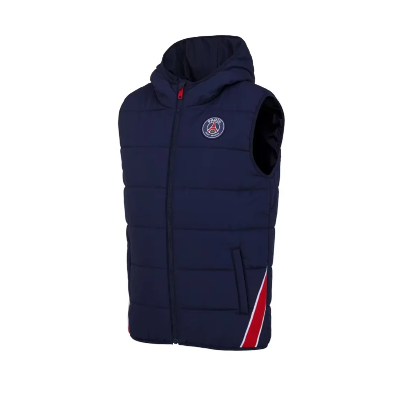 PSG children's sleeveless down jacket - Official PARIS SAINT GERMAIN collection