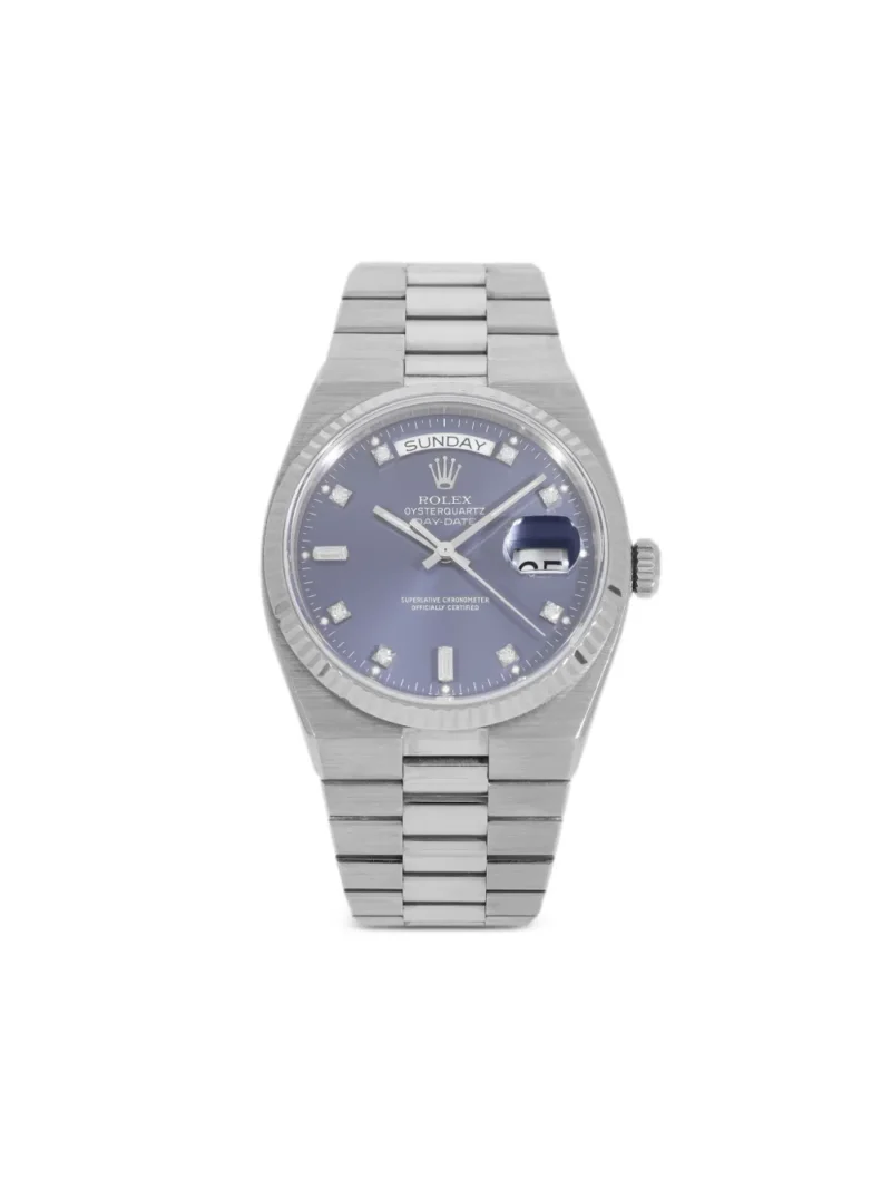 Rolex Oysterquartz Diamonds 36 mm pre-owned watch