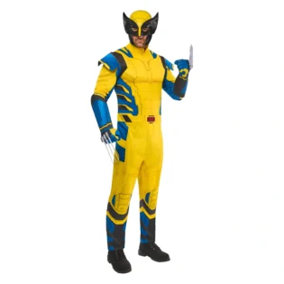 Rubies Official Marvel Wolverine Costume, Adult Superhero Fancy Dress