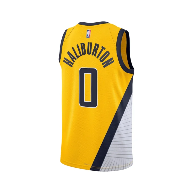 T-shirt de déclaration des Indiana Pacers - Haliburton 0 - Unisexe - Image 2