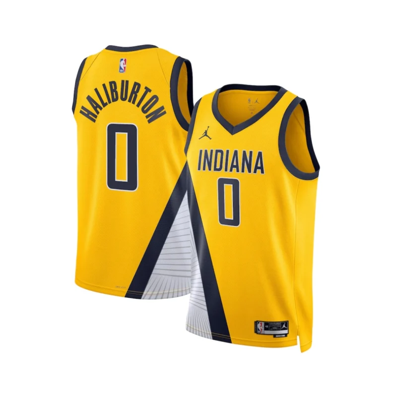 T-shirt de déclaration des Indiana Pacers - Haliburton 0 - Unisexe - Image 4