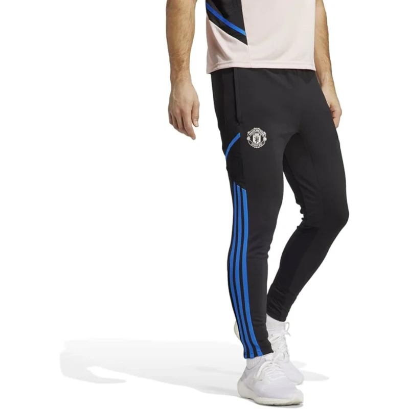 adidas MUFC TR PNT Pantalon de survêtement Homme