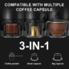 Wireless Electric Portable Espresso Coffee Machine for Car & Home Camping Coffee Maker 3-In-1 Capsule Powder Travel Coffee Maker - Image 7
