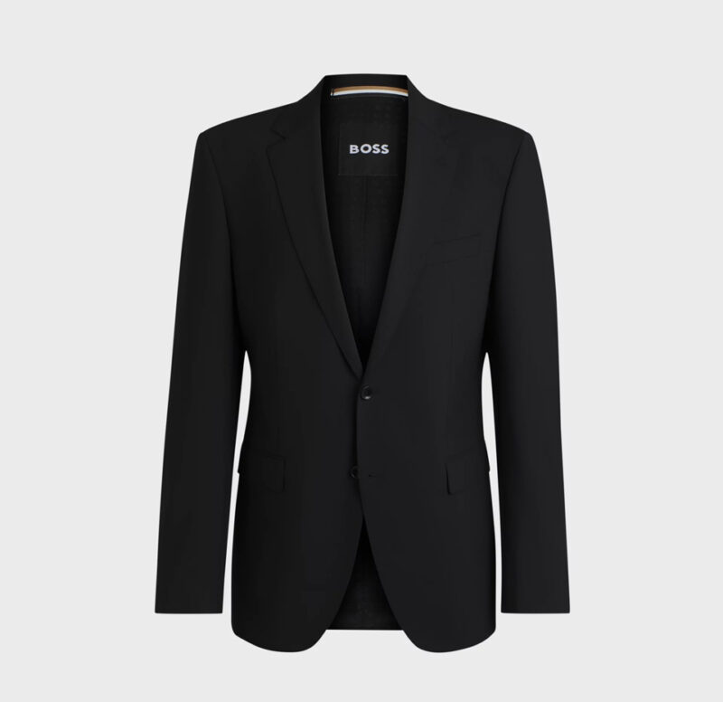 BOSS Regular-Fit Suit in Stretch Virgin Wool