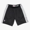 Men's Black San Antonio Spurs 1998/99 Hardwood Classics Swingman Basketball Shorts