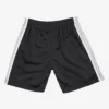 Men's Black San Antonio Spurs 1998/99 Hardwood Classics Swingman Basketball Shorts - Image 3