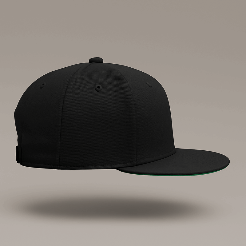 The25x Flat Black Snapback - Image 2
