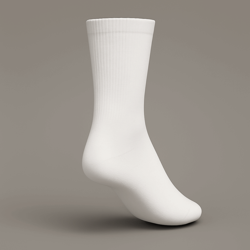 The25x Red Premium Crew Socks - Image 4