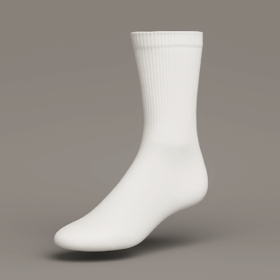 The25x Red Premium Crew Socks