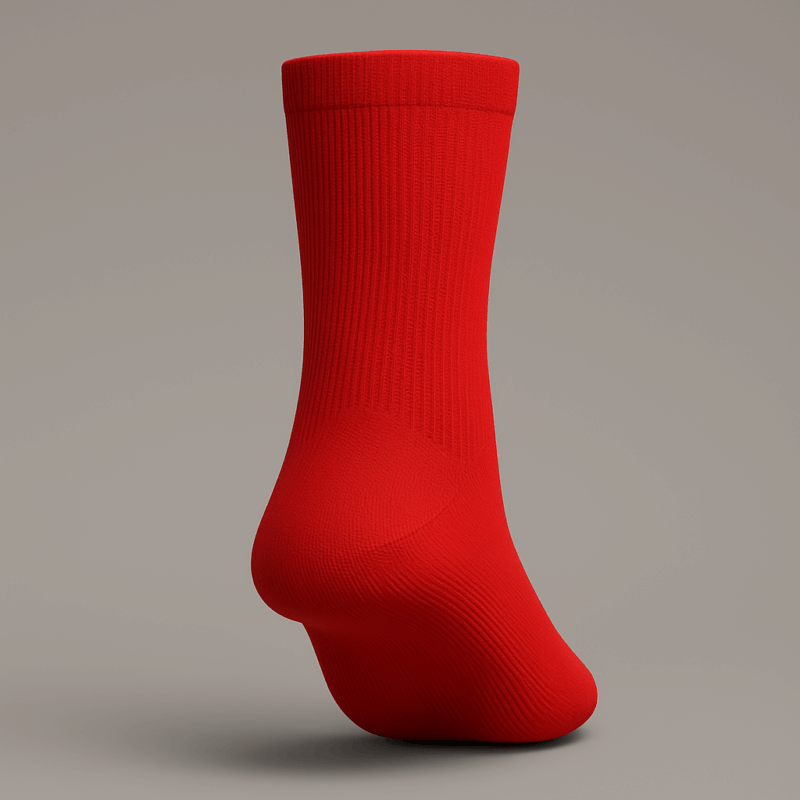 The25x Red Premium Crew Socks - Image 2