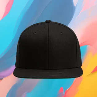 The25x Flat Black Snapback