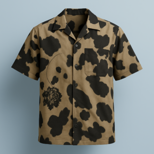 The 25X Brown Floral Shirt