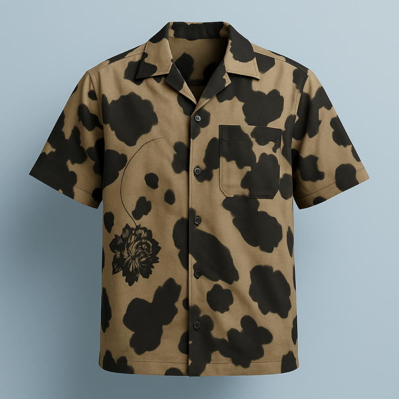 The 25X Brown Floral Shirt